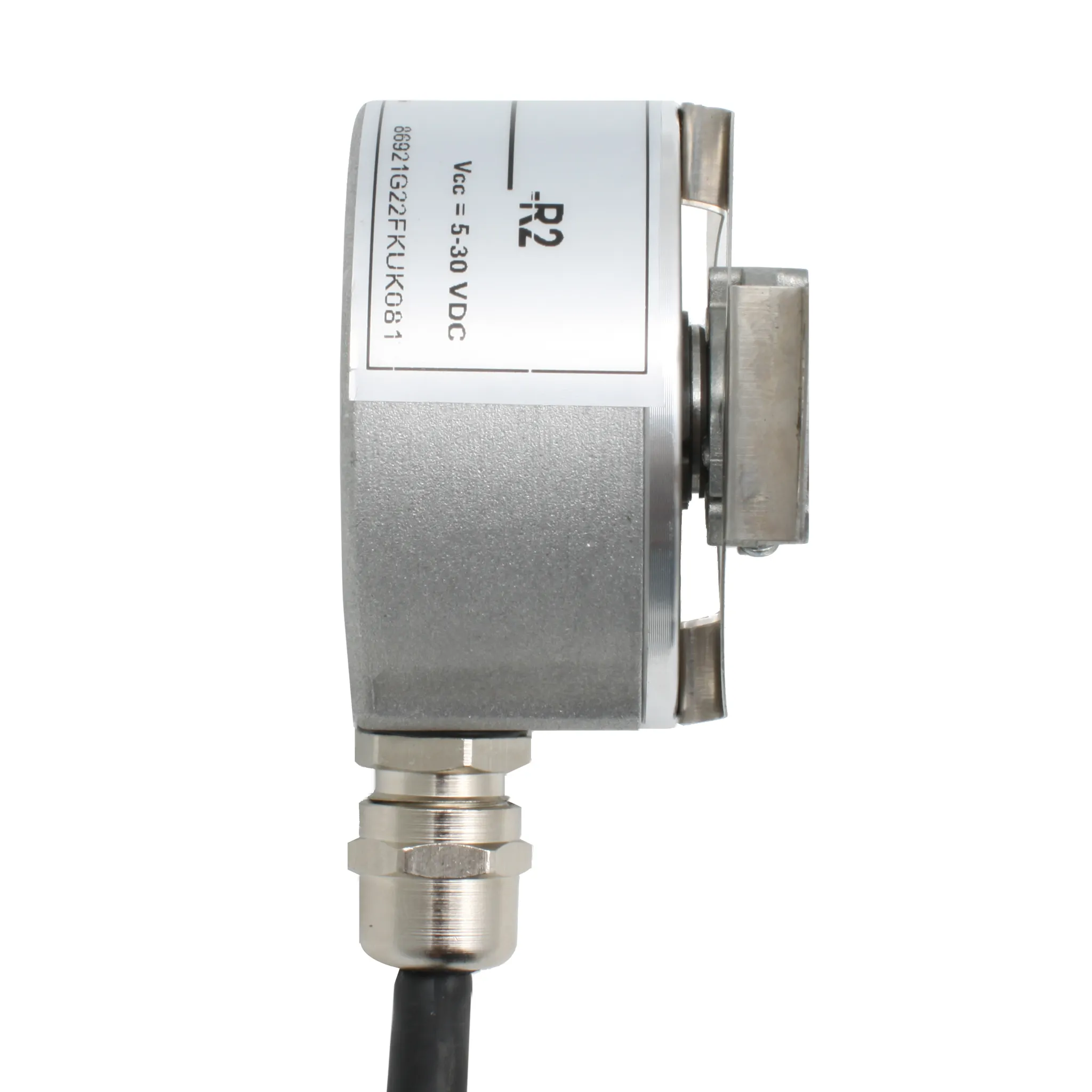 Инкрементальный программируемый энкодер D=50мм, полый вал 10мм, 3000 имп/об, 5…30VDC, выход TTL/HTL с инверсией, IP