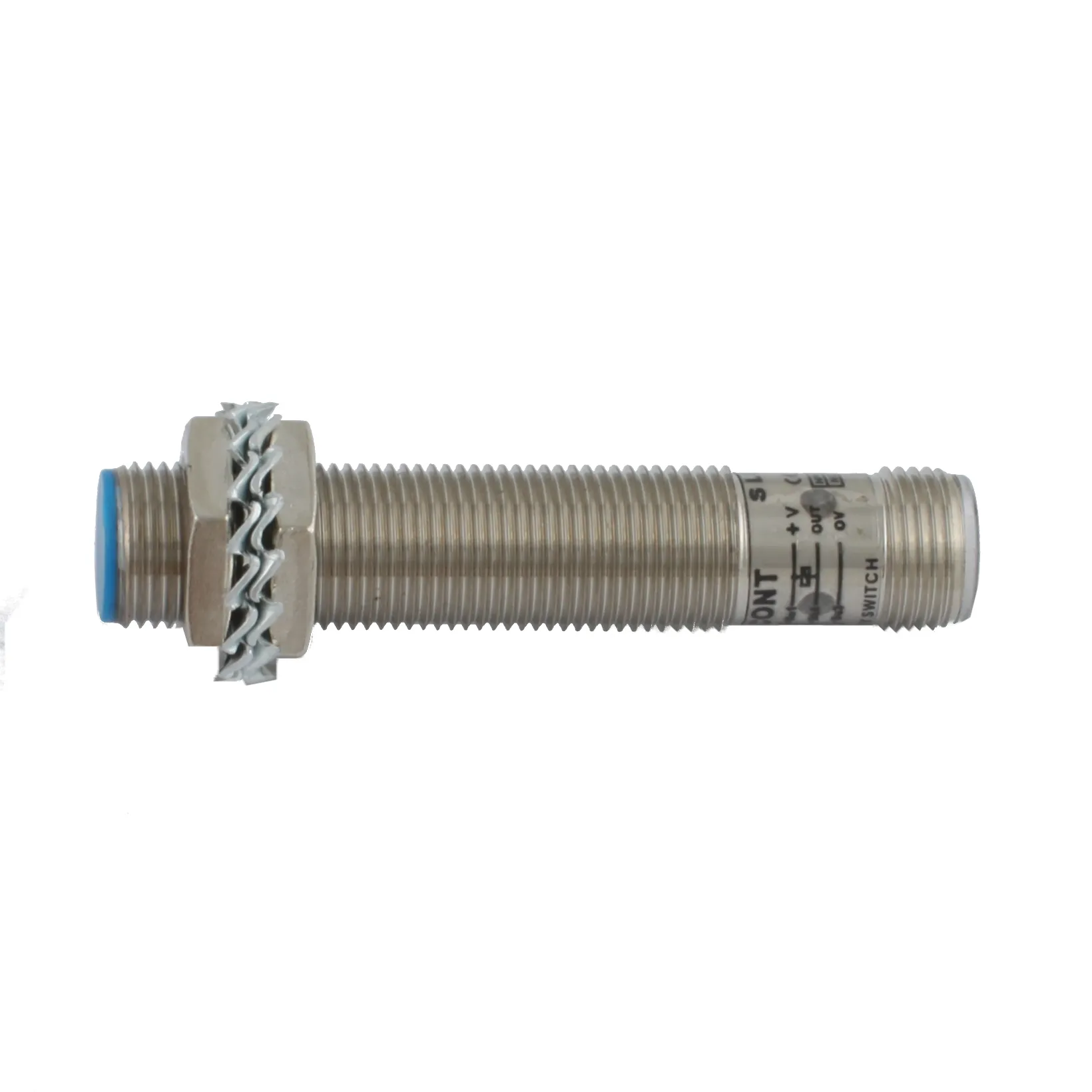 INNOCONT Индуктивный датчик, M12x1, L=61 мм, экранированный, зона срабатывания 2 мм, -25 +60 С, 12…24 VDC, IP67, выход: NPN NO, макс. ток 200 мА, разъем M12 SLI-12N2C