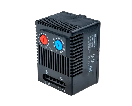 Термостат 1NO+1NC, для вентиляторов и нагревателей