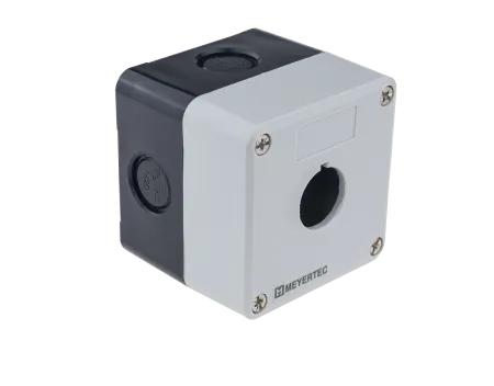 Корпус кнопочного поста, 1 место, серый, IP54