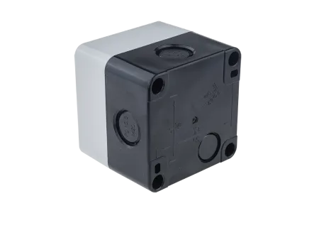 Корпус кнопочного поста, 1 место, серый, IP54