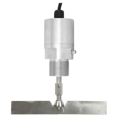 Механический ротационный датчик предельного уровня сыпучих материалов в алюм. корпусе, -50 +80 С, Рmax=10 bar, 24 VDC, IP66, вибростойкость до 29g, лопасть складная двусторонняя 28х200 мм, нерж. сталь, скорость вращения 15 об/мин, соединение- резьба 1 1/2