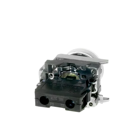 Лампа сигнальная белая, 220V AС/DC, IP65, металл