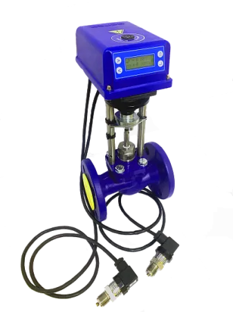 Универсальный электронный регулятор давления непрямого действия на базе интеллектуального электрического исполнительного механизма ВЭП-245