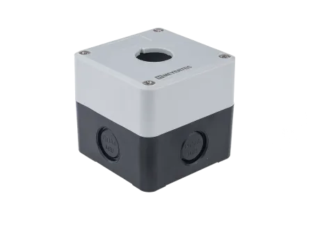 Корпус кнопочного поста, 1 место, серый, IP54